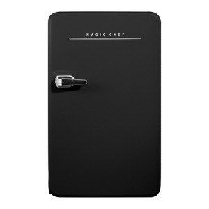 Magic Chef® 3.2-Cu. Ft. ENERGY-STAR® Certified Retro Mini Fridge with Manual Defrost (Black) - 1 of 4