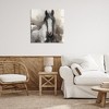 Stupell Industries Grey & Beige Horse Abstract Canvas Wall Art - 2 of 4
