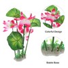 Unique Bargains Fish Tank Aquarium Decorations Plants Mini Aquarium Decorations Plastic Plants 10.24" 1pcs - 3 of 4