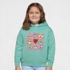 The Juniper Shop Candy Heart Smile Solid Toddler Graphic Hoodie - 2 of 3