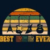 Adult Design By Humans Best Guitar Dad Ever Music Guitar Chord By BaoMinh Pullover Hoodie - 2 of 2