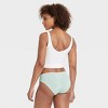 Women's Seamless Bikini Underwear - Auden™ Green Confetti Xs : Target