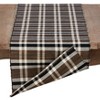 Saro Lifestyle Plaid Design Water Hyacinth Table Runner - image 2 of 3