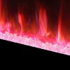 Kismile Ultra-Thin Electric Fireplace, Featuring Low-Noise Operation (Sleep Mode), Supports Built-In Or Wall-Mounted Installation - 3 of 4