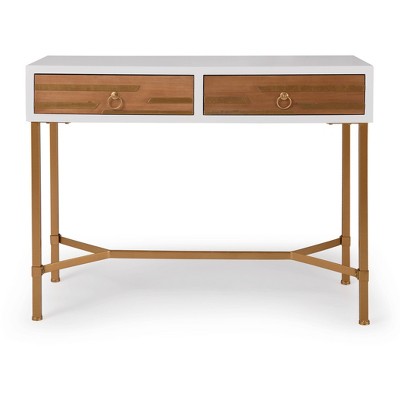 gold console table target