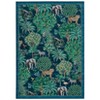 Forest Rug Washable Area Rugs for Living Room Bedroom Jungle Animal Print Rug Soft Non Slip Low Pile Throw Rug - 4 of 4