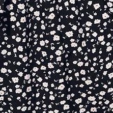 black flowers