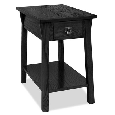 Favorite Finds Mission Chairside Table Slate Finish - Leick Home