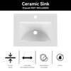 ELECWISH 24" Ceramic Drop-in Sink - 4 of 4