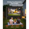 VEVOR 18FT Inflatable Movie Screen, Inflatable Projector Screen with Portable Storage Bag, 16:9 Easy Set Up Movie Projection, Black - 3 of 4