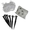 Northlight Giant Outdoor Spider Web Halloween Decoration - 9.8' - White - 2 of 4