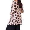 Women's Chic Button-up Cardigan With Print - Double Take - 2 of 4