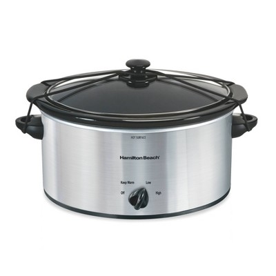 Hamilton Beach 5qt Slow Cooker Black Target