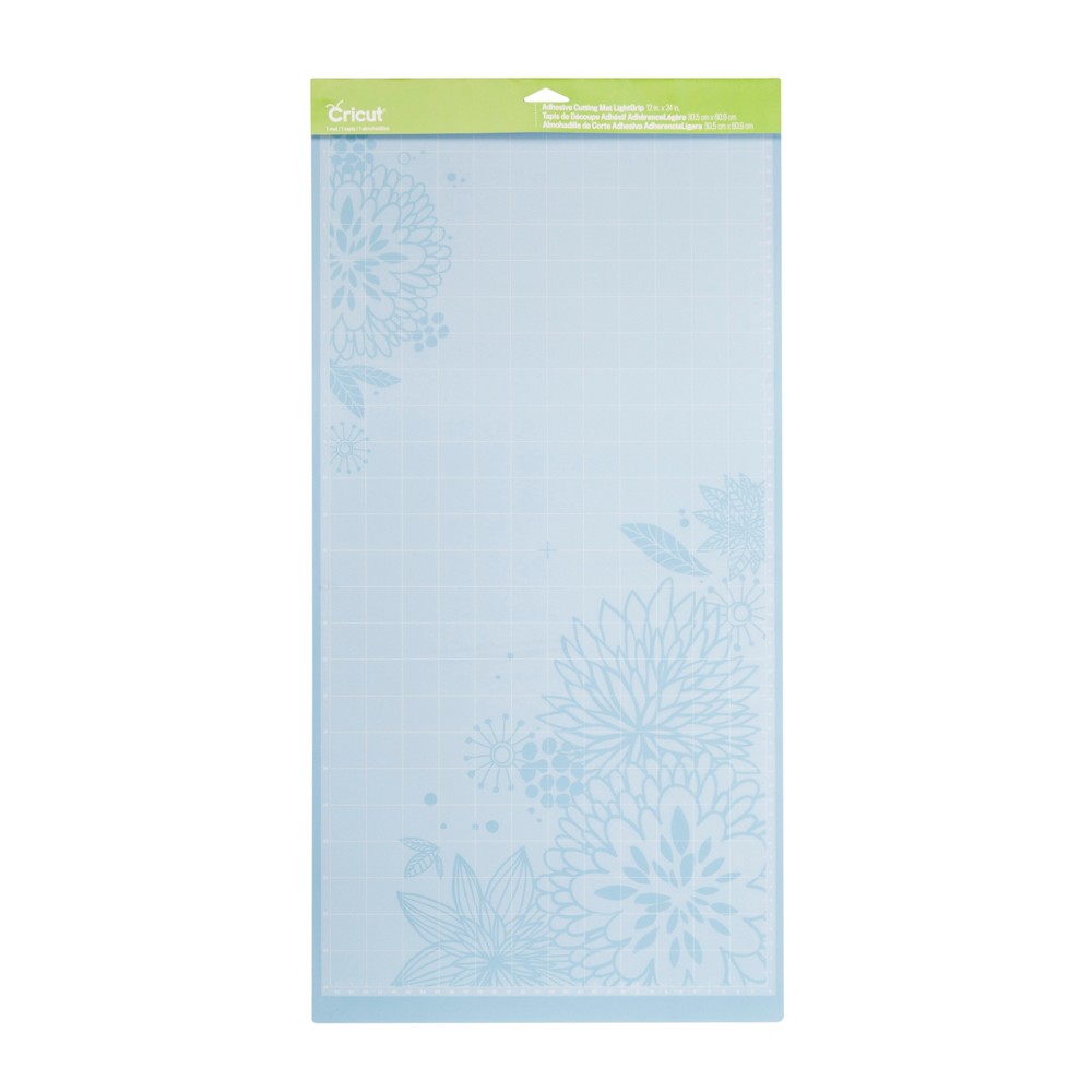 Cricut 12"x24" LightGrip Adhesive Machine Cutting Mat: Compatible with All Cricut Machines, Craft Cutting Accessory