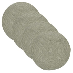 Split P Essex Braided Placemat Laurel Set of 4 - 1 of 4