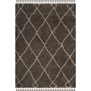 Moroccan Fringe Shag MFG241 Power Loomed Indoor Rugs - Safavieh - 1 of 4