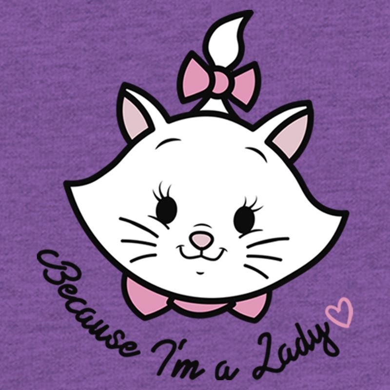 Girl's Aristocats Marie Portrait I'm a Lady T-Shirt, 2 of 5