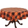 Saro Lifestyle Saro Lifestyle Dining Tablecloth With Buffalo Plaid Design - 3 of 4