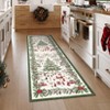Christmas Area Rug Washable Xmas Holiday Indoor Rug with Non-Slip Backing - 4 of 4