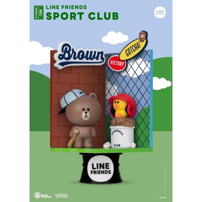 Line Friends Diorama Stage-104-Line Friends-Sport Club (D-Stage)