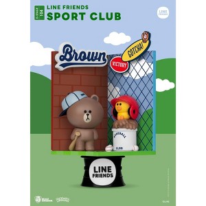 Line Friends Diorama Stage-104-Line Friends-Sport Club (D-Stage) - 1 of 4