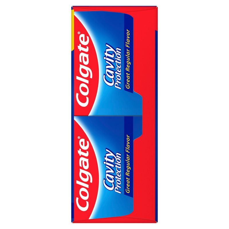 Colgate Cavity Protection Fluoride Toothpaste - Great Regular Flavor, 6 of 7
