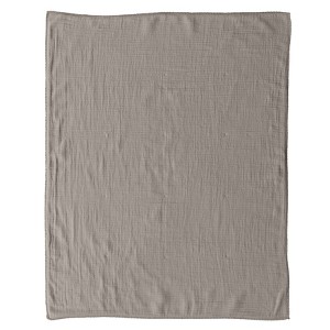 Storied Home Cotton Double Cloth Baby Blanket with Trim in Bag - 1 of 4