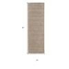 Tan Wool Hand Woven Area Rug - 3 of 3