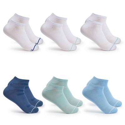 Fruit of the Loom Women's Beyond Soft 6pk No Show Socks - 4-10
