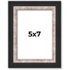 PosterPalooza | Photo Size Simple Silver Picture Frame - UV Acrylic, Foam Board Backing, Hanging Hardware - 2 of 4