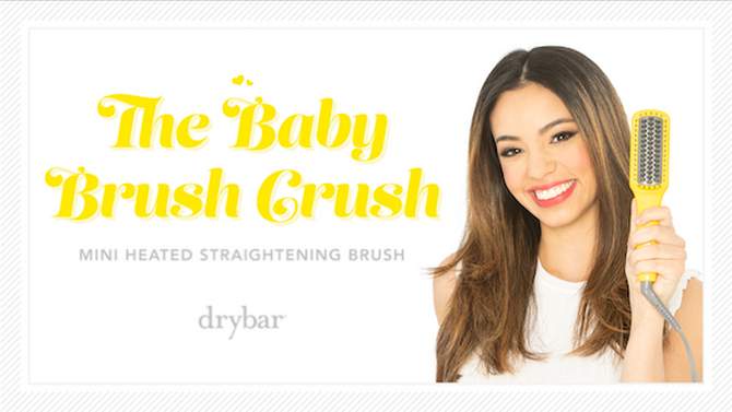 Drybar The Baby Brush Crush Mini Heated Straightening Brush - Ulta Beauty, 2 of 12, play video