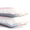 Deny Designs King April Lane Art Block Pink Monogram U Microfiber Printed Pillow Sham - 3 of 3
