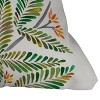 Cat Coquillette Happy Sloth Tropical Rainforest Outdoor Throw Pillow Green - Deny Designs - 2 of 3