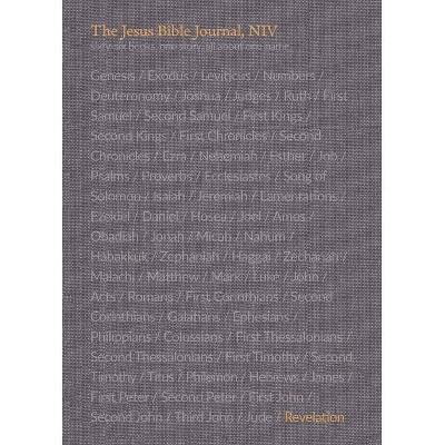 The Jesus Bible Journal, Revelation, Niv, Paperback, Comfort Print - by  Zondervan