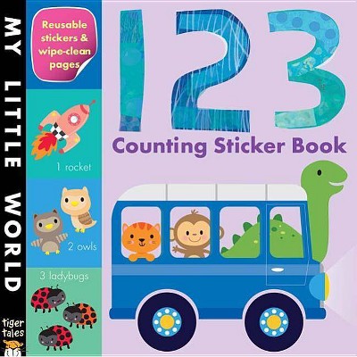 123 Counting Sticker Book Juvenile Fiction by Tiger Tales (Paperback)