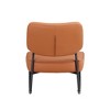 Vynxaria Ergonomic PU Cushioned Rocking Chair with Gold Metal Legs - Stylish Comfort for Any Room - 4 of 4