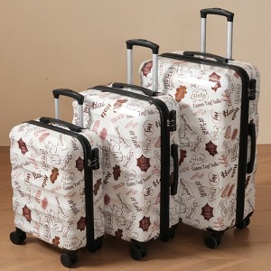 MOEPISY Luggage Set 3 Piece - Hardshell Suitcases with Spinner Wheels and TSA Lock, Lightweight Durable PC+ABS - 1 of 4