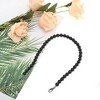 Unique Bargains Faux Pearl Handbag Strap Black 1 Pc - 4 of 4