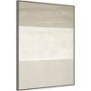 Amanti Art 32" x 42" Cracked Parchment I by Vanna Lam Framed Canvas Wall Art Print : Abstract Art - 2 of 4