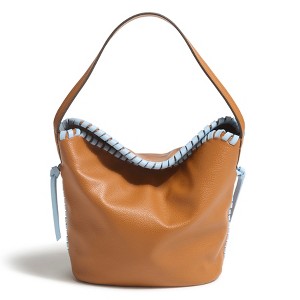 Vera Bradley Women's Outlet Faux Leather Slouchy Bucket Shoulder Bag - 1 of 2