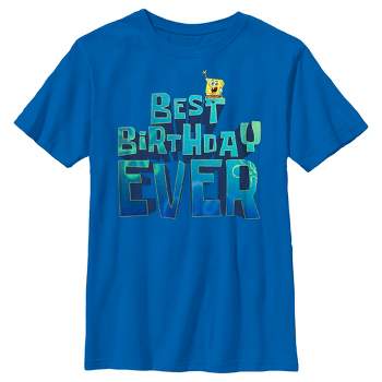Boy's SpongeBob SquarePants Best Birthday Ever T-Shirt
