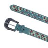 Ariat Women's Longhorn Floral Print Western Belt - 2 of 4