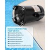 B2853 Pool Pump Motor Replacement 1.5HP 3450RPM, 115v/230v Dual Voltage, Compatible with a.o. Smith Century, p56y Frame Motor - 4 of 4