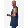 KingSize Men's Big & Tall Shrink-Less Longer-Length Lightweight Muscle Pocket Tee - 4 of 4