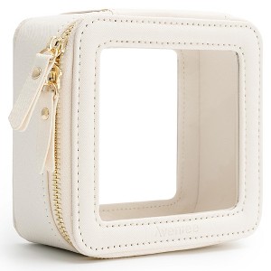 Generic Clear Makeup Bag Small, Mini Travel Toiletry Bag Cosmetic Bags Organizer, TSA Approved Clear Makeup Case - 1 of 4