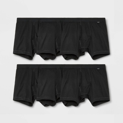 Men's 5+1 Bonus Pack Boxer Briefs - Goodfellow & Co™ Black L : Target