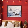 Stupell Industries Winter Ski Lift Cabin Floating Frame Canvas Art - 3 of 4