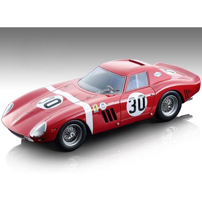 Ferrari 250 GTO #30 NART 7th Place 12 Hours of Sebring (1964) "Mythos Series" Limited Edition to 90 pieces Worldwide 1/18 Model Car by Tecnomodel