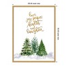 Amanti Art 23"x30" Christmas Trees Wishes Rosana Laiz Blursbyai Framed Canvas Wall Art - 4 of 4