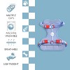 THE LICKER STORE Arlo Adjustable Soft Padded No Pull Pet Harness with 3 Buckles and 3 Leash Clips - 3 of 4